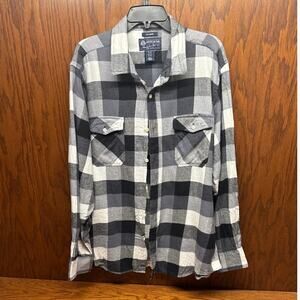 American Rag Plaid Button Up Shirt
